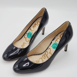 SAM EDELMAN BLACK WOMEN HEEL SHOES SZ 7.5